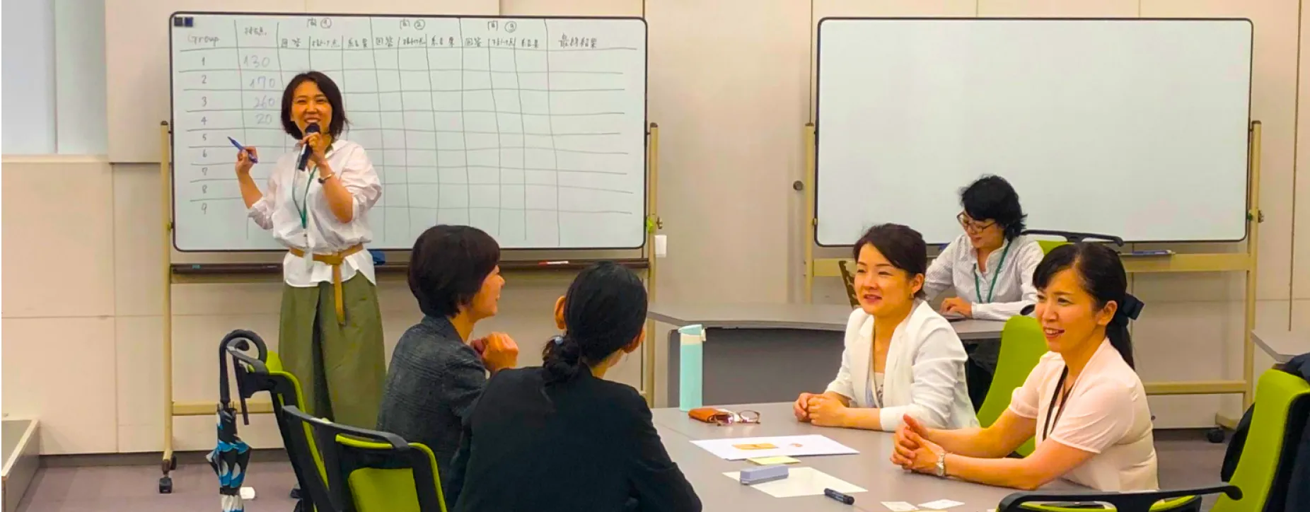OTDワークショップで対話する参加者の様子